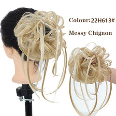 Messy Bun Hair Piece Long Tousled Updo Hair Bun Extensions
