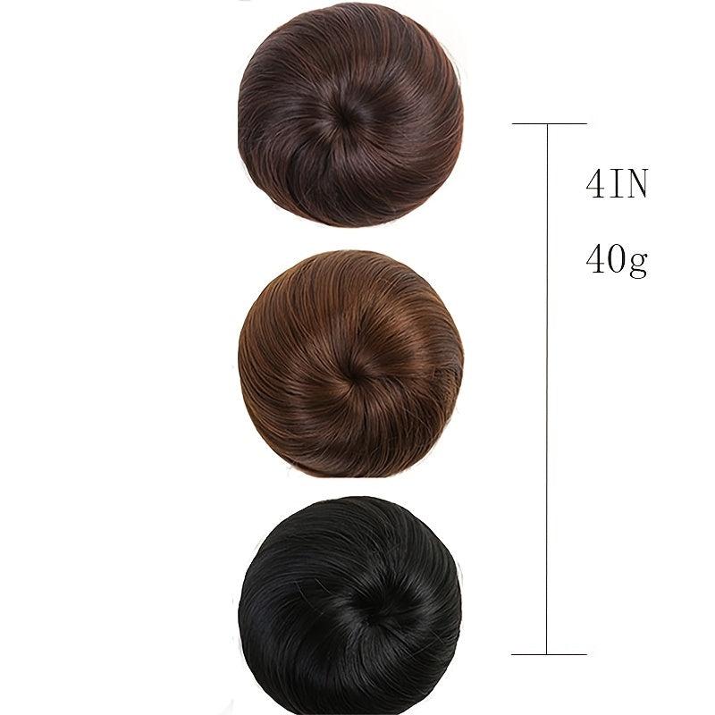 Onedor Synthetic Hair Extension Chignon Donut Bun Wig Hairpiece