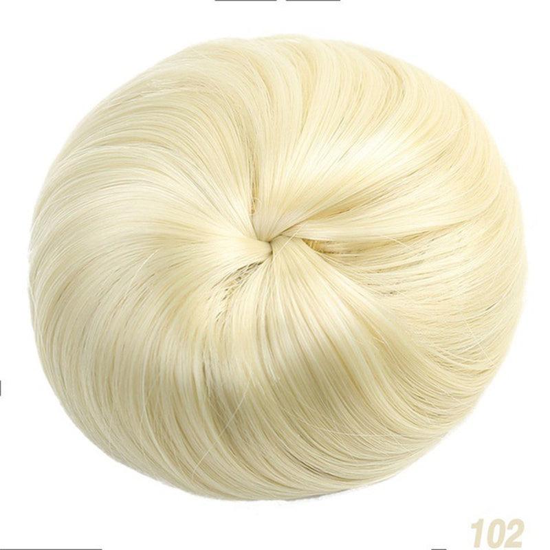Onedor Synthetic Hair Extension Chignon Donut Bun Wig Hairpiece