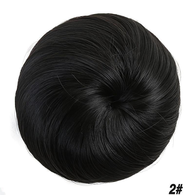 Onedor Synthetic Hair Extension Chignon Donut Bun Wig Hairpiece
