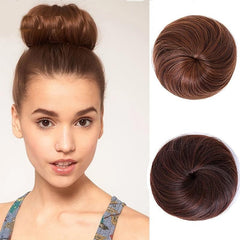 Onedor Synthetic Hair Extension Chignon Donut Bun Wig Hairpiece