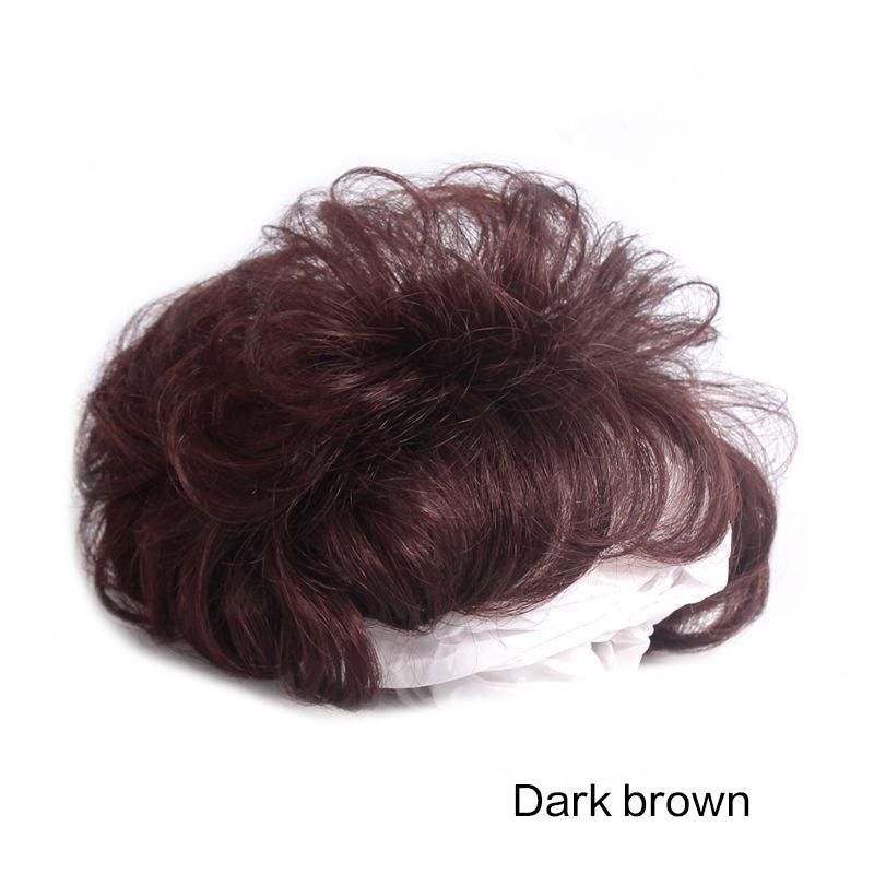 Curly Synthetic Hair Toppers Clip In Extensions for Voluminous Look