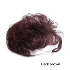 Curly Synthetic Hair Toppers Clip In Extensions for Voluminous Look
