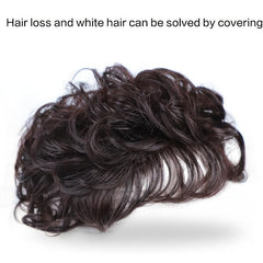 Curly Synthetic Hair Toppers Clip In Extensions for Voluminous Look