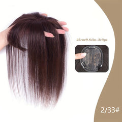 3D Bangs Invisible Seamless Head Hair Water Ripple Hair Air Bangs