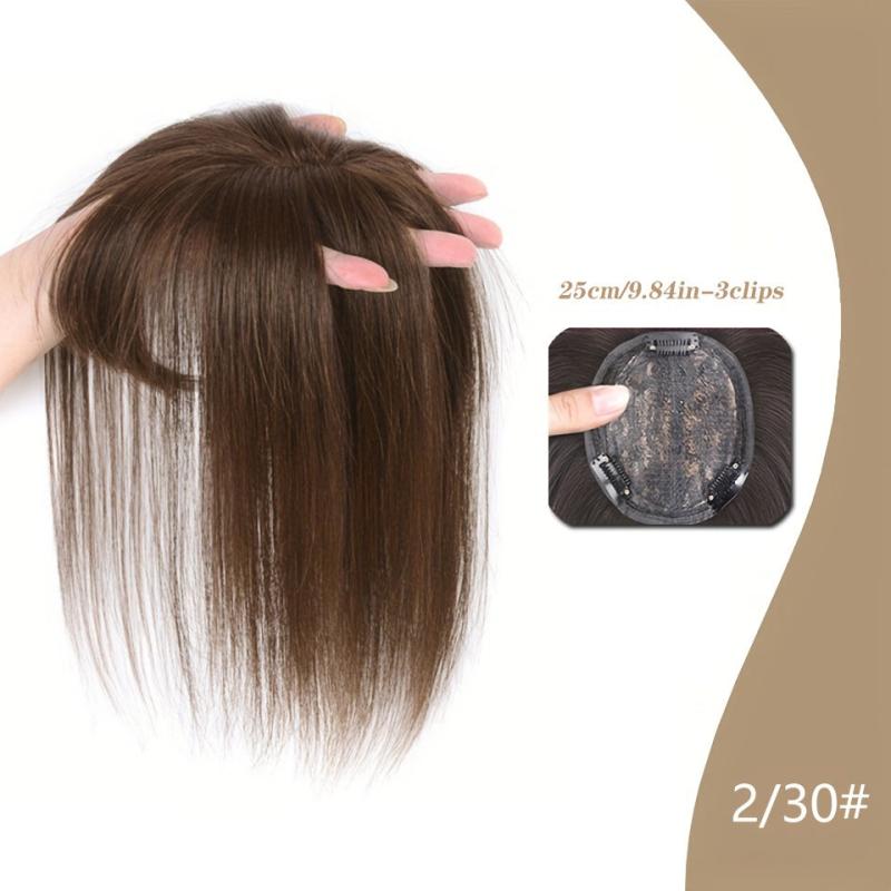 3D Bangs Invisible Seamless Head Hair Water Ripple Hair Air Bangs