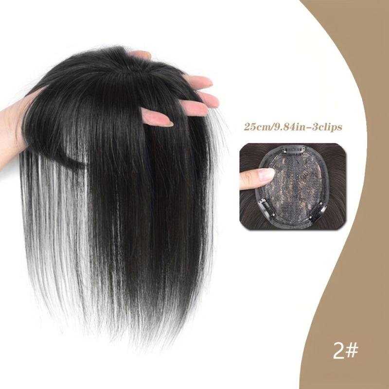 3D Bangs Invisible Seamless Head Hair Water Ripple Hair Air Bangs