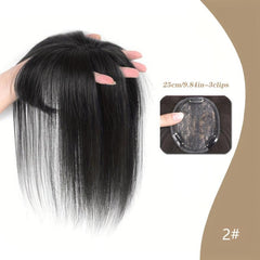 3D Bangs Invisible Seamless Head Hair Water Ripple Hair Air Bangs