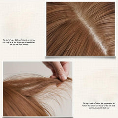 Layered Straight Synthetic Wig Heat Resistant Natural Looking Daily Use