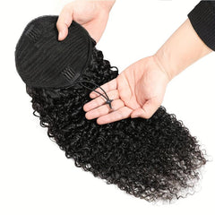 Short Kinky Curly Ponytail Extensions For Women