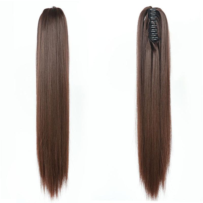 55 88 Cm Women's Ponytail Extension Long Curly Straight Ponytail Extensions