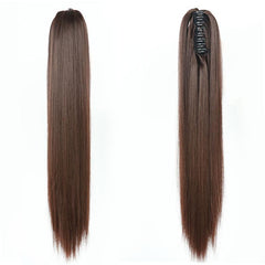 55 88 Cm Women's Ponytail Extension Long Curly Straight Ponytail Extensions