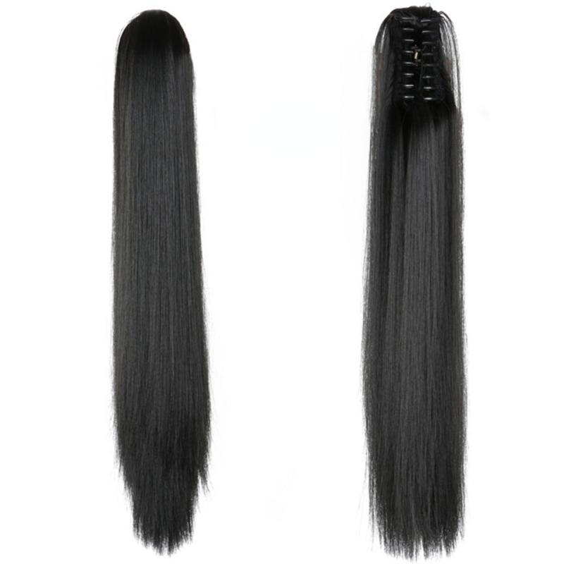 55 88 Cm Women's Ponytail Extension Long Curly Straight Ponytail Extensions