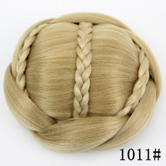 Braided Hair Bun Clip In Hair Bun Donut Hair Rollers