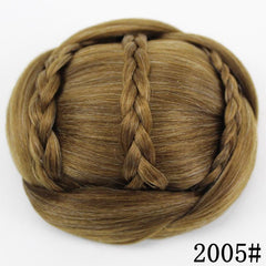 Braided Hair Bun Clip In Hair Bun Donut Hair Rollers