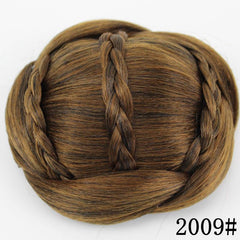 Braided Hair Bun Clip In Hair Bun Donut Hair Rollers