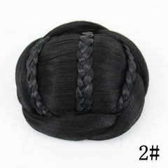 Braided Hair Bun Clip In Hair Bun Donut Hair Rollers