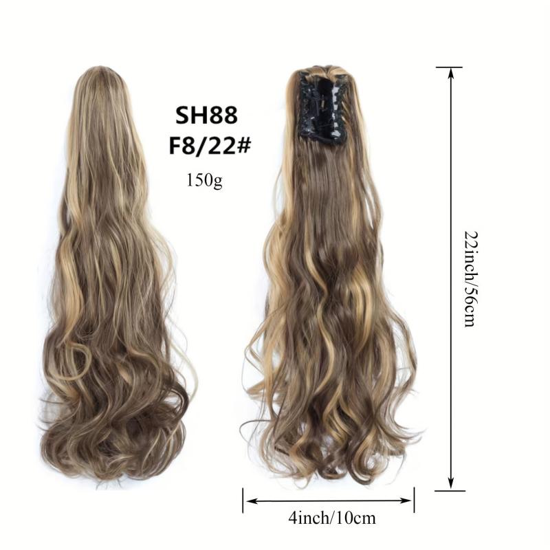 Long Curly Wavy Ponytail Extension for Women