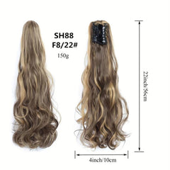 Long Curly Wavy Ponytail Extension for Women