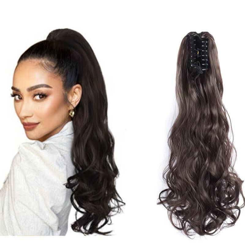 Long Curly Wavy Ponytail Extension for Women