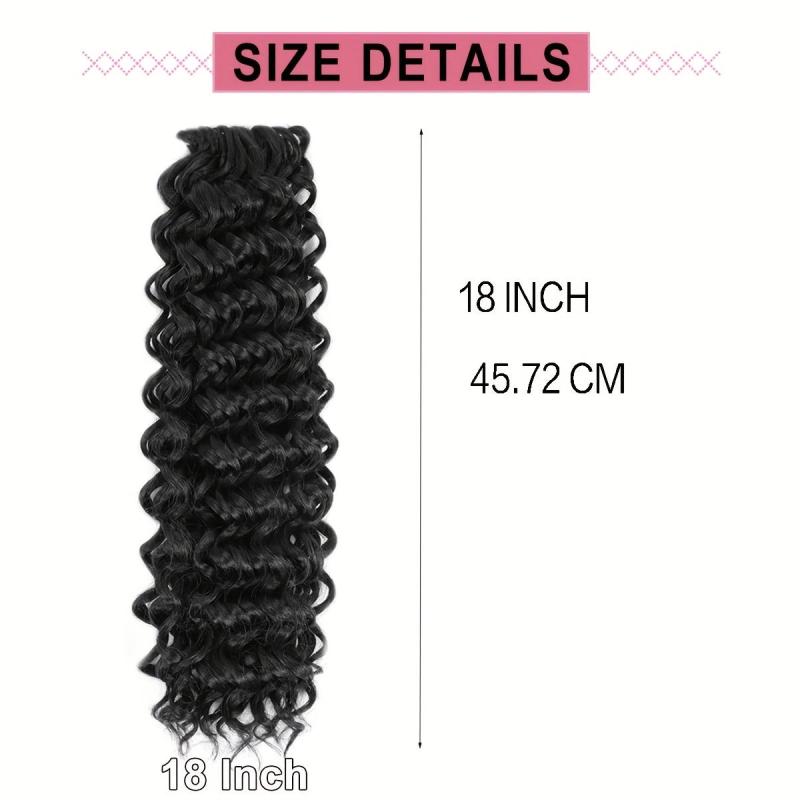 Water Wave Crochet Hair Ombre Synthetic Bohemian Crochet Braid