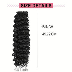 Water Wave Crochet Hair Ombre Synthetic Bohemian Crochet Braid
