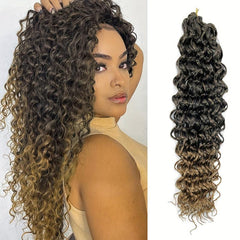 Water Wave Crochet Hair Ombre Synthetic Bohemian Crochet Braid