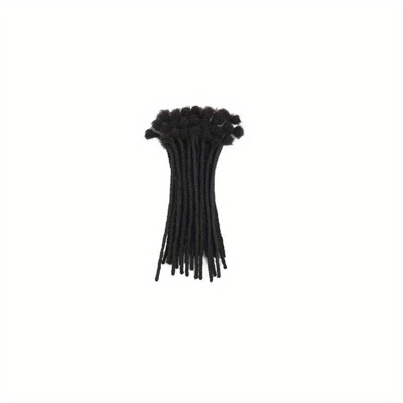 Dreadlock Braids Human Hair Crochet Hair Extensions 10 Strands Pack