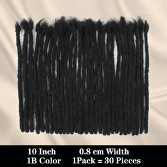 Pelidon Dreadlock Extensions Human Hair Loc Extensions Human Hair Dreads