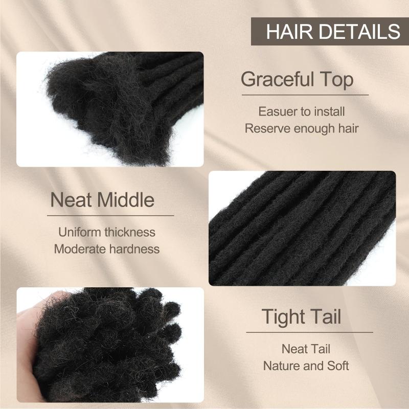 Pelidon Dreadlock Extensions Human Hair Loc Extensions Human Hair Dreads