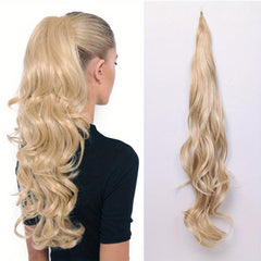 Curly Wavy Ponytail Extension 81 28 cm Full&Thick Long Synthetic Ponytail
