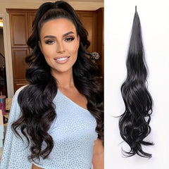 Curly Wavy Ponytail Extension 81 28 cm Full&Thick Long Synthetic Ponytail