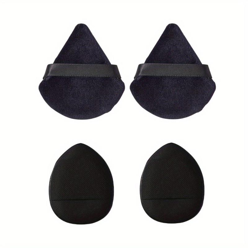 12 Pcs Triangle & Mini Powder Puffs Portable Makeup Sponge Set