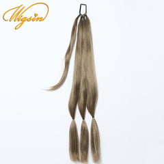 Synthetic Braided Ponytail Hairpiece Wrap Around Hair Extensions