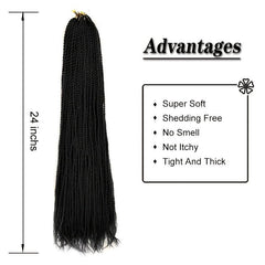 Senegalese Twist Crochet Hair Pre Looped Crochet Braids Hair