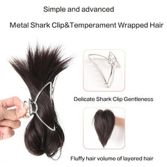 Synthetic Chignon Hair Buns Clip Ponytail Extensions for Women