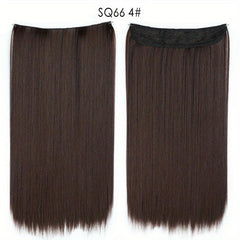 Invisible Wire Hair Extensions Long Straight Secret Hairpiece