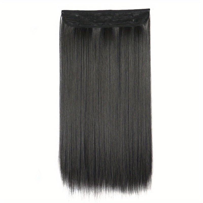 Invisible Wire Hair Extensions Long Straight Secret Hairpiece