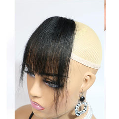 Clip In Bangs With Sideburns Extensions Fringe One Piece Bangs