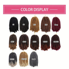20 Spring Twist Crochet Hair Extensions Fluffy Twist Crochet Braids Hair