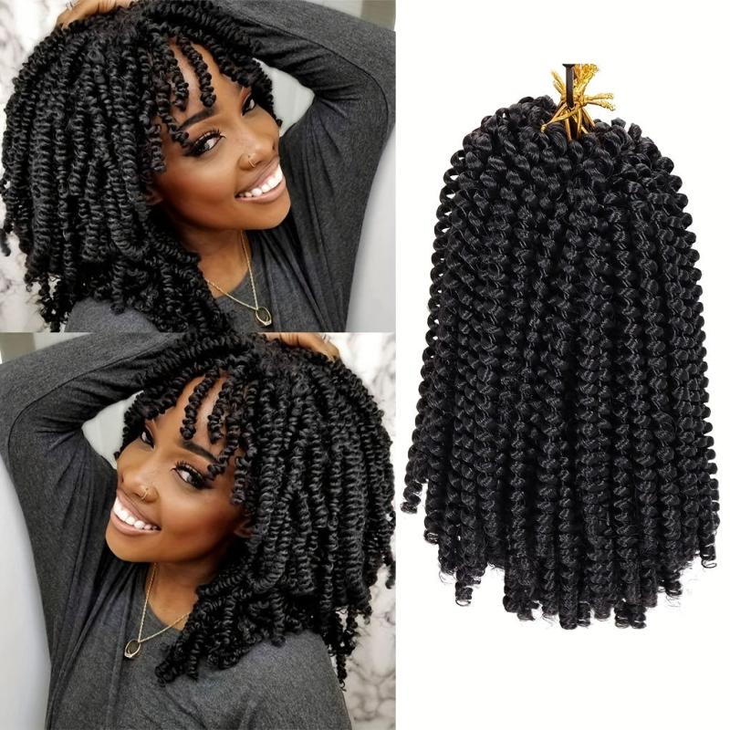 20 Spring Twist Crochet Hair Extensions Fluffy Twist Crochet Braids Hair