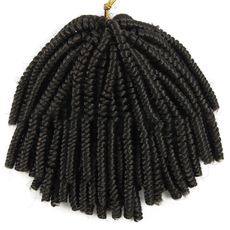 20 Spring Twist Crochet Hair Extensions Fluffy Twist Crochet Braids Hair