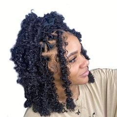 Butterfly Locs Crochet Hair Distressed Crochet Braids Synthetic Hair Extension