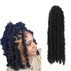 Butterfly Locs Crochet Hair Distressed Crochet Braids Synthetic Hair Extension