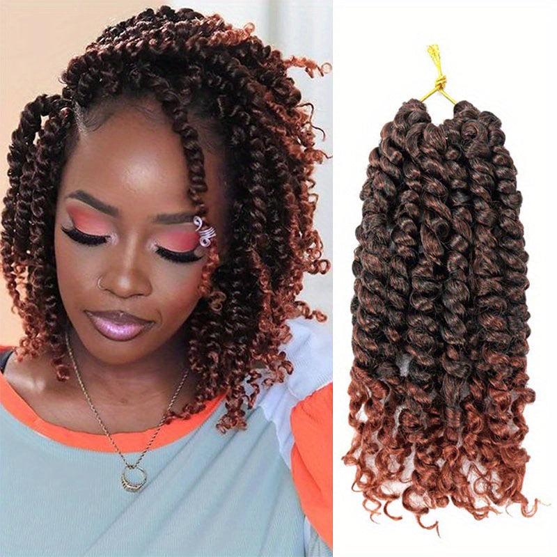 Passion Twist Hair Extensions 12 Strands 25 4 Cm Pre Twisted Crochet Braids Hair