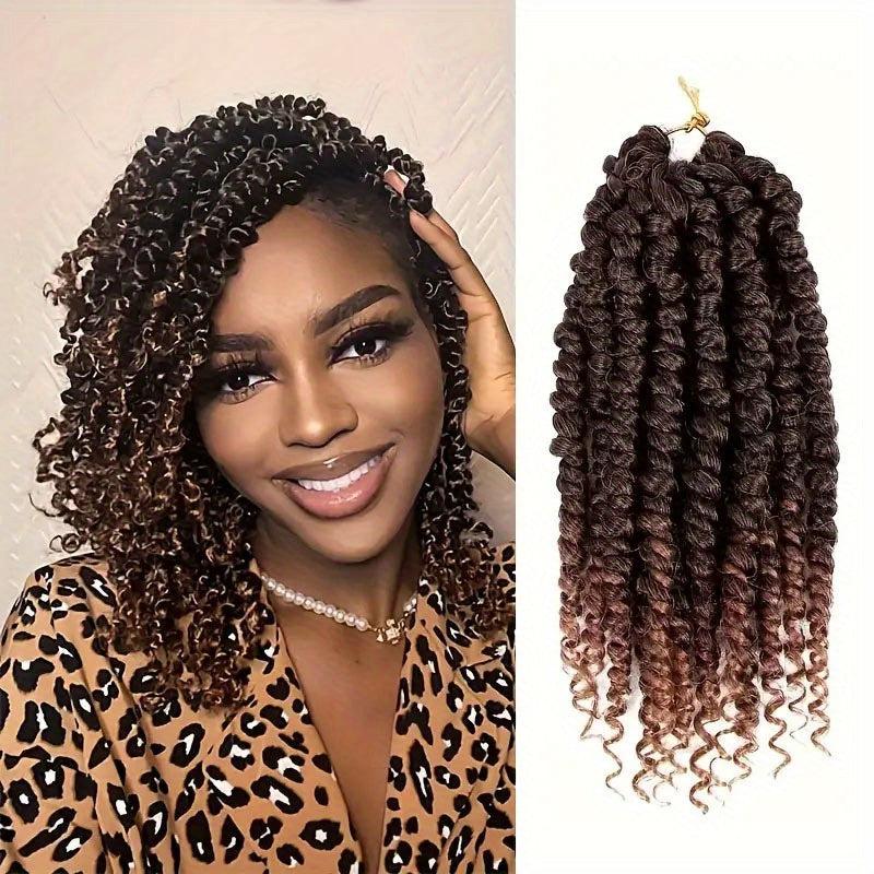 Passion Twist Hair Extensions 12 Strands 25 4 Cm Pre Twisted Crochet Braids Hair