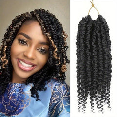 Passion Twist Hair Extensions 12 Strands 25 4 Cm Pre Twisted Crochet Braids Hair