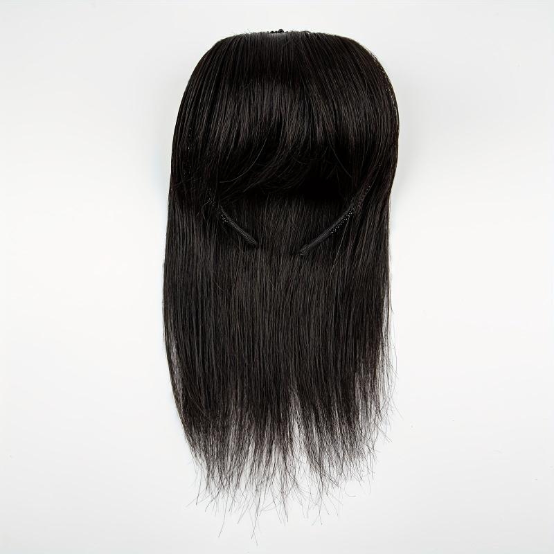 Clip In Human Hair Bangs Wispy Bangs Fringe Hairpieces