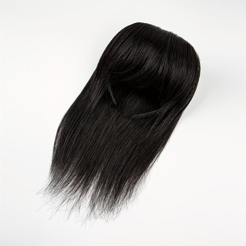 Clip In Human Hair Bangs Wispy Bangs Fringe Hairpieces