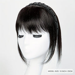 Clip In Human Hair Bangs Wispy Bangs Fringe Hairpieces